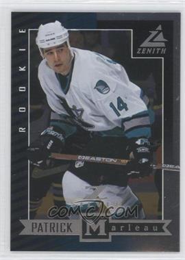 1997-98 Pinnacle Zenith - [Base] - Z-Silver #84 - Patrick Marleau