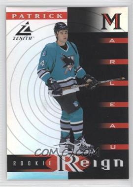 1997-98 Pinnacle Zenith - Rookie Reign #10 - Patrick Marleau