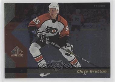 1997-98 SP Authentic - [Base] #112 - Chris Gratton
