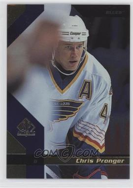 1997-98 SP Authentic - [Base] #139 - Chris Pronger