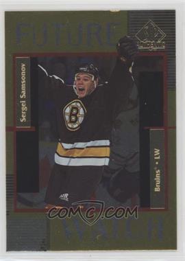 1997-98 SP Authentic - [Base] #172 - Sergei Samsonov