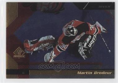 1997-98 SP Authentic - [Base] #87 - Martin Brodeur