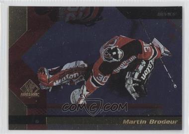 1997-98 SP Authentic - [Base] #87 - Martin Brodeur