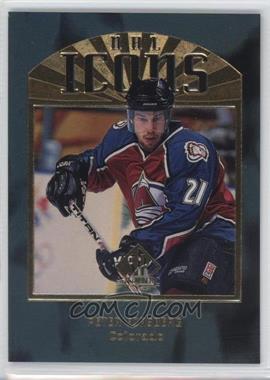 1997-98 SP Authentic - NHL Icons - Embossed #I12 - Peter Forsberg