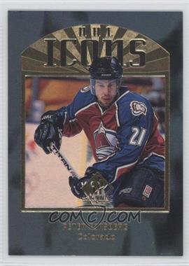 1997-98 SP Authentic - NHL Icons - Embossed #I12 - Peter Forsberg