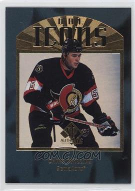 1997-98 SP Authentic - NHL Icons - Embossed #I22 - Chris Phillips