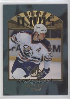 1997-98 SP Authentic - NHL Icons #I32 - Doug Weight [EX to NM]