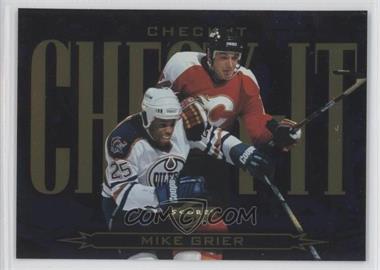1997-98 Score - Check It #10 - Mike Grier