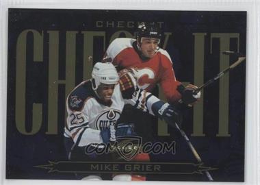 1997-98 Score - Check It #10 - Mike Grier