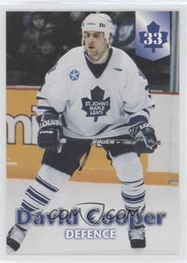 1997-98 St. John's Maple Leafs Team Issue - [Base] #_DACO - David Cooper