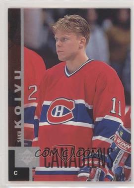 1997-98 Upper Deck - [Base] #293 - Saku Koivu