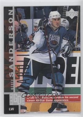 1997-98 Upper Deck - [Base] #30 - Geoff Sanderson