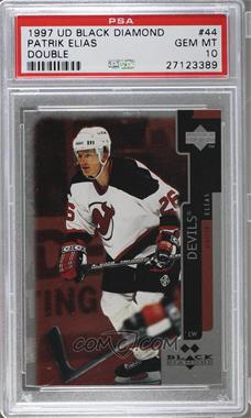 1997-98 Upper Deck Black Diamond - [Base] - Double Diamond #44 - Patrik Elias [PSA 10 GEM MT]