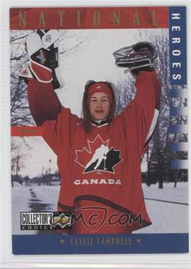 1997-98 Upper Deck Collector's Choice - [Base] #281 - National Heroes - Cassie Campbell