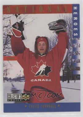 1997-98 Upper Deck Collector's Choice - [Base] #281 - National Heroes - Cassie Campbell