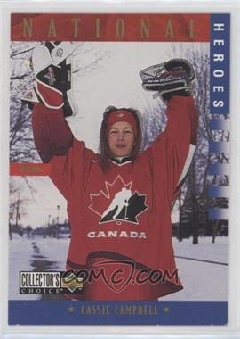 1997-98 Upper Deck Collector's Choice - [Base] #281 - National Heroes - Cassie Campbell