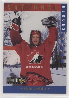 1997-98 Upper Deck Collector's Choice - [Base] #281 - National Heroes - Cassie Campbell