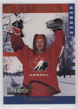 1997-98 Upper Deck Collector's Choice - [Base] #281 - National Heroes - Cassie Campbell