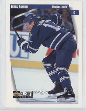 1997-98 Upper Deck Collector's Choice - Jumbos 5 Card Set #5 - Mats Sundin