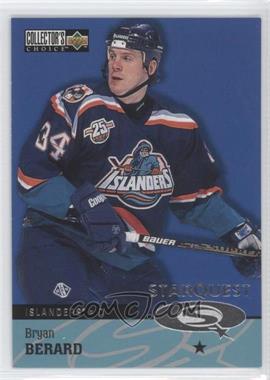 1997-98 Upper Deck Collector's Choice - Starquest #SQ1 - 1 Star - Bryan Berard