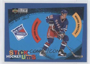 1997-98 Upper Deck Collector's Choice - Stick-Ums #S1 - Wayne Gretzky