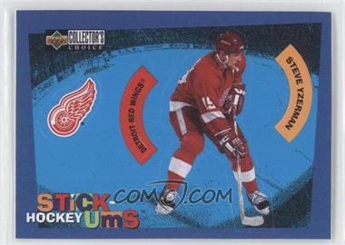 1997-98 Upper Deck Collector's Choice - Stick-Ums #S29 - Steve Yzerman