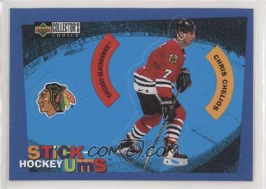 1997-98 Upper Deck Collector's Choice - Stick-Ums #S7 - Chris Chelios