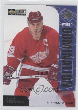 1997-98 Upper Deck Collector's Choice - World Domination #W3 - Steve Yzerman