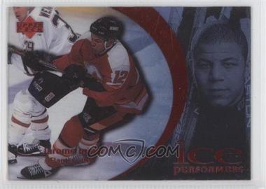 1997-98 Upper Deck Ice - [Base] - Parallel #20 - Performers - Jarome Iginla