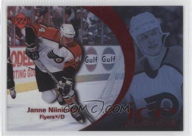 1997-98 Upper Deck Ice - [Base] - Parallel #21 - Performers - Janne Niinimaa