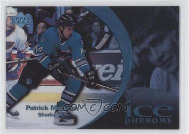 1997-98 Upper Deck Ice - [Base] - Parallel #41 - Phenoms - Patrick Marleau