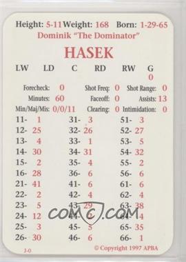 1997 APBA - [Base] #_DOHA - Dominik Hasek