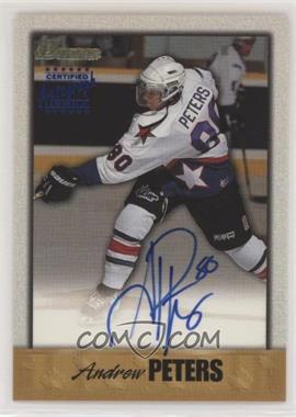 1998-99 Bowman CHL - Autographs - Blue #A33 - Andrew Peters