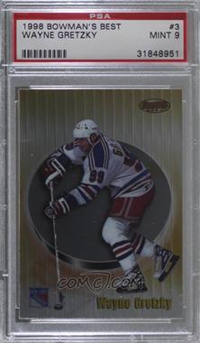 1998-99 Bowman's Best - [Base] #3 - Wayne Gretzky [PSA 9 MINT]