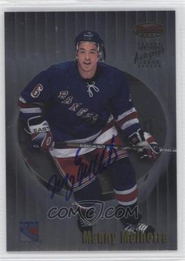 1998-99 Bowman's Best - Certified Autograph Issue #A10A - Manny Malhotra