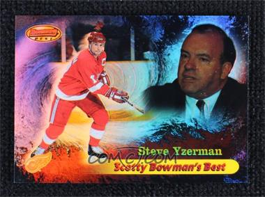 1998-99 Bowman's Best - Scotty Bowman' Best - Refractor #SB7 - Steve Yzerman /200