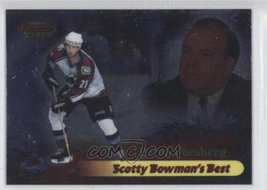 1998-99 Bowman's Best - Scotty Bowman' Best #SB8 - Peter Forsberg