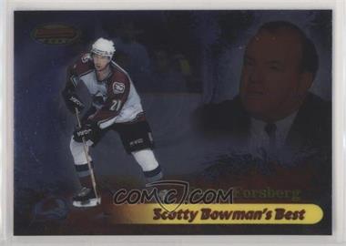 1998-99 Bowman's Best - Scotty Bowman' Best #SB8 - Peter Forsberg