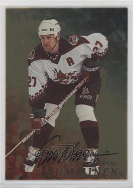 1998-99 In the Game Be A Player - [Base] - Gold Autographs #106 - Teppo Numminen