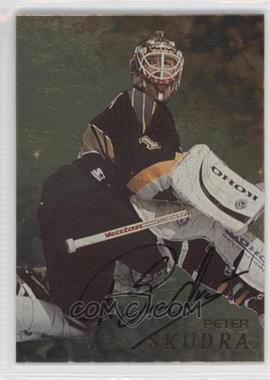 1998-99 In the Game Be A Player - [Base] - Gold Autographs #110 - Peter Skudra