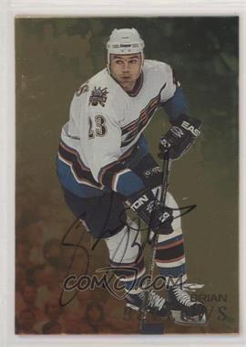 1998-99 In the Game Be A Player - [Base] - Gold Autographs #145 - Brian Bellows