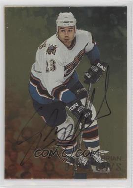 1998-99 In the Game Be A Player - [Base] - Gold Autographs #145 - Brian Bellows