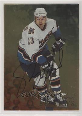 1998-99 In the Game Be A Player - [Base] - Gold Autographs #145 - Brian Bellows [EX to NM]