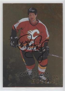 1998-99 In the Game Be A Player - [Base] - Gold Autographs #167 - Phil Housley