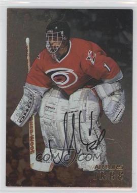 1998-99 In the Game Be A Player - [Base] - Gold Autographs #172 - Arturs Irbe