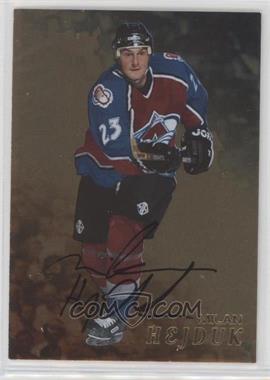 1998-99 In the Game Be A Player - [Base] - Gold Autographs #187 - Milan Hejduk