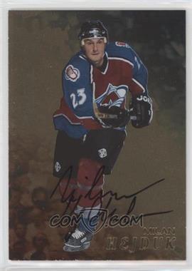 1998-99 In the Game Be A Player - [Base] - Gold Autographs #187 - Milan Hejduk