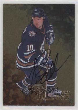 1998-99 In the Game Be A Player - [Base] - Gold Autographs #205 - Pat Falloon