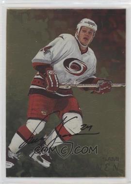 1998-99 In the Game Be A Player - [Base] - Gold Autographs #24 - Sami Kapanen