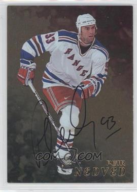 1998-99 In the Game Be A Player - [Base] - Gold Autographs #243 - Petr Nedved